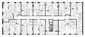 2-к квартира, вторичка, 67м2, 18/18 этаж