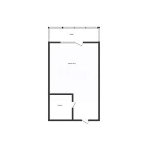 Студия квартира, вторичка, 29м2, 5/6 этаж