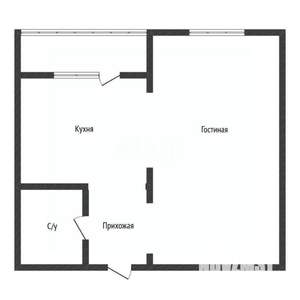 1-к квартира, вторичка, 35м2, 6/19 этаж