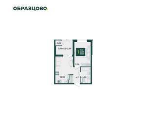 1-к квартира, вторичка, 36м2, 9/18 этаж