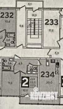 2-к квартира, вторичка, 54м2, 23/24 этаж