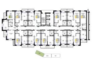 1-к квартира, вторичка, 45м2, 5/15 этаж