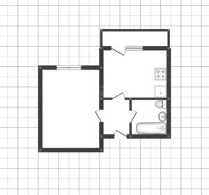 1-к квартира, вторичка, 41м2, 12/12 этаж