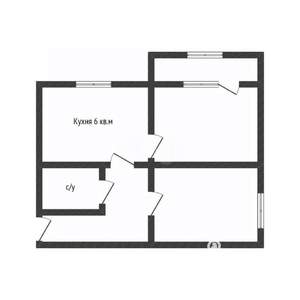 2-к квартира, вторичка, 33м2, 5/5 этаж