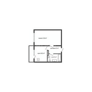 1-к квартира, вторичка, 38м2, 16/16 этаж