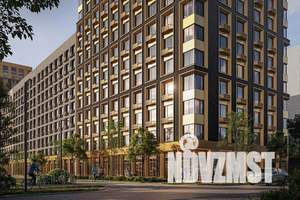 2-к квартира, строящийся дом, 67м2, 9/9 этаж