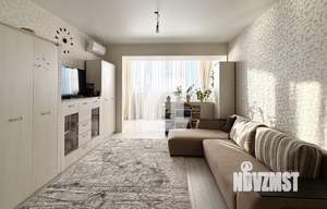 1-к квартира, вторичка, 46м2, 19/24 этаж