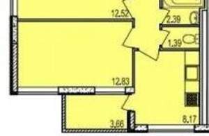 2-к квартира, вторичка, 46м2, 3/5 этаж