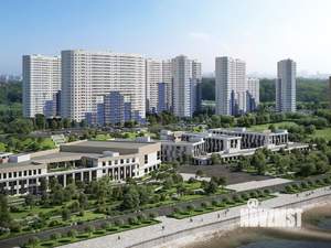 1-к квартира, строящийся дом, 42м2, 9/18 этаж