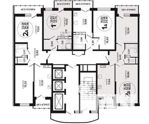 2-к квартира, вторичка, 57м2, 9/24 этаж