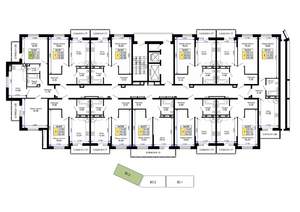 1-к квартира, вторичка, 45м2, 13/15 этаж