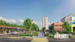 3-к квартира, строящийся дом, 65м2, 4/16 этаж