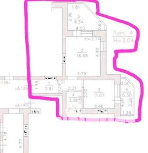 1-к квартира, вторичка, 39м2, 5/12 этаж