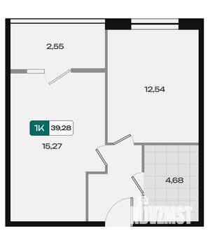 1-к квартира, вторичка, 39м2, 7/18 этаж