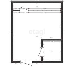 Студия квартира, вторичка, 21м2, 4/16 этаж