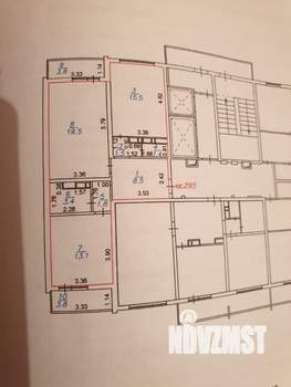 2-к квартира, вторичка, 72м2, 14/16 этаж