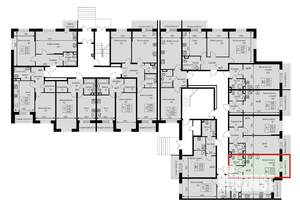 Студия квартира, строящийся дом, 26м2, 1/3 этаж