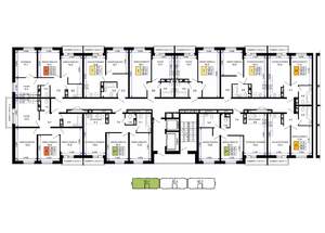 2-к квартира, вторичка, 58м2, 8/16 этаж