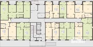 1-к квартира, вторичка, 39м2, 1/9 этаж