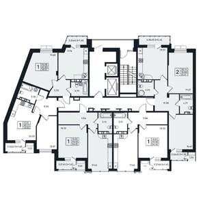 2-к квартира, вторичка, 81м2, 10/12 этаж