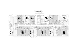 1-к квартира, вторичка, 40м2, 16/16 этаж