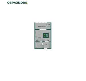 Студия квартира, вторичка, 26м2, 15/18 этаж