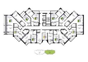 2-к квартира, вторичка, 61м2, 10/12 этаж