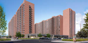 2-к квартира, строящийся дом, 53м2, 11/12 этаж