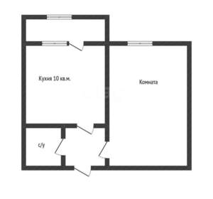 1-к квартира, вторичка, 36м2, 9/16 этаж
