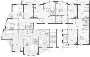 3-к квартира, строящийся дом, 105м2, 20/21 этаж