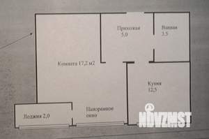 1-к квартира, вторичка, 38м2, 4/7 этаж