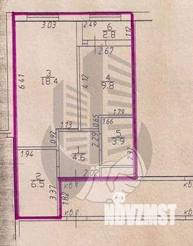 1-к квартира, вторичка, 43м2, 18/24 этаж