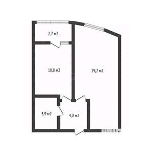 1-к квартира, вторичка, 38м2, 6/25 этаж