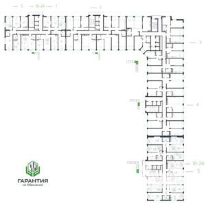 2-к квартира, вторичка, 67м2, 24/24 этаж
