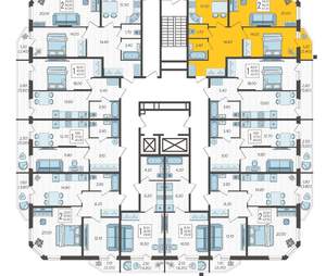 2-к квартира, вторичка, 67м2, 3/16 этаж