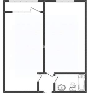 1-к квартира, вторичка, 35м2, 10/16 этаж