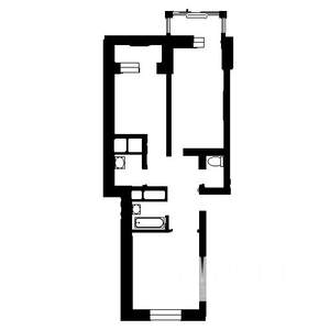 2-к квартира, вторичка, 58м2, 9/14 этаж