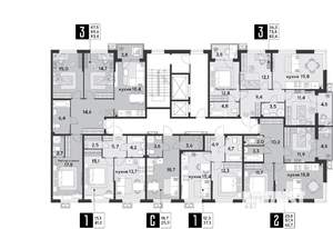 2-к квартира, вторичка, 63м2, 2/9 этаж