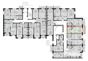 Студия квартира, строящийся дом, 29м2, 1/3 этаж