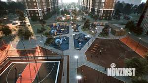 1-к квартира, строящийся дом, 55м2, 7/12 этаж