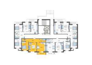 2-к квартира, вторичка, 58м2, 6/12 этаж