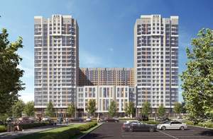 3-к квартира, строящийся дом, 79м2, 8/23 этаж