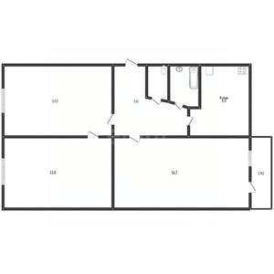 3-к квартира, вторичка, 62м2, 5/5 этаж