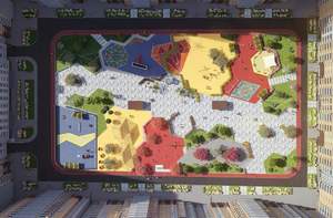 1-к квартира, строящийся дом, 38м2, 18/23 этаж