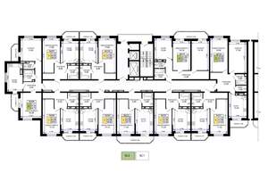 2-к квартира, вторичка, 68м2, 15/19 этаж