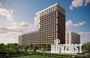 2-к квартира, строящийся дом, 59м2, 8/9 этаж