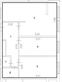 3-к квартира, вторичка, 79м2, 6/25 этаж