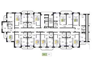 1-к квартира, вторичка, 45м2, 19/19 этаж