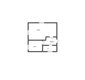 1-к квартира, вторичка, 37м2, 3/5 этаж