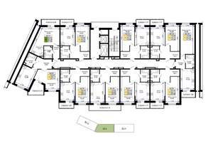 1-к квартира, вторичка, 38м2, 4/15 этаж